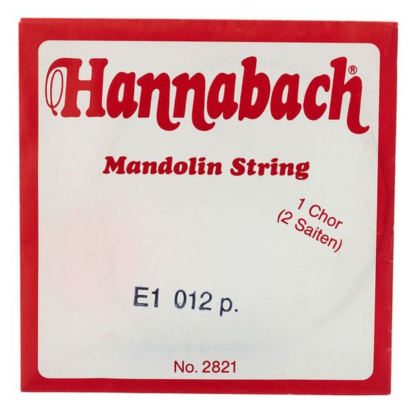 Hannabach Mandolin String E .012 (2pcs)