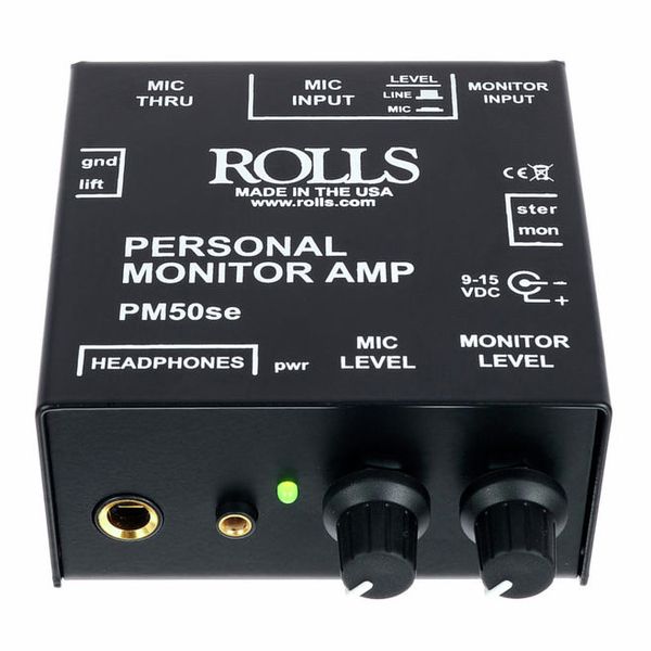 Rolls PM 50se Personal Monitor Amp