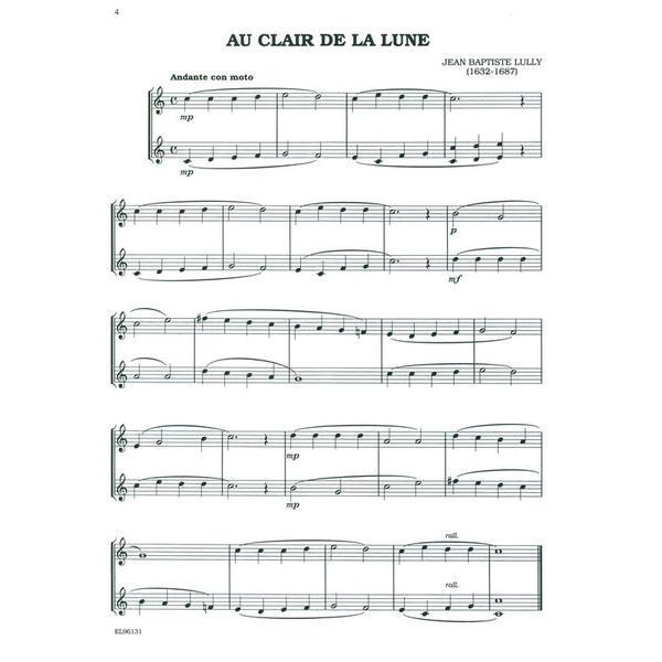 Alfred Music Publishing Classical Duets for All T-Sax