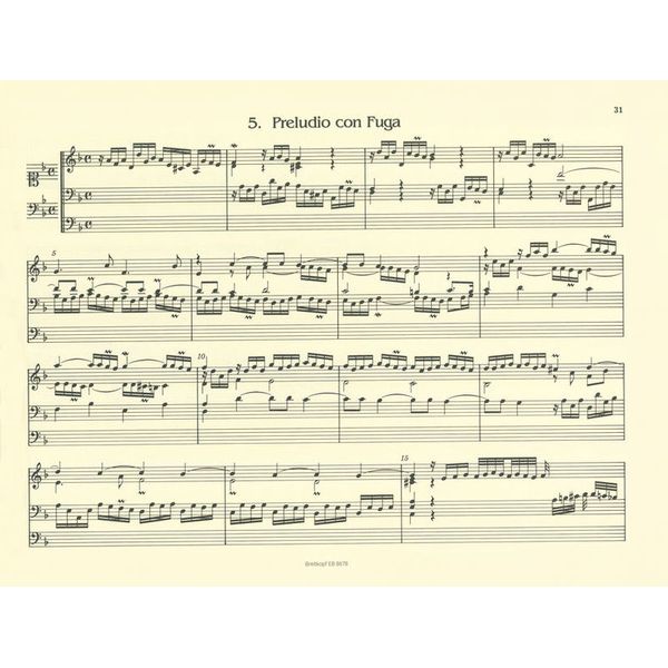 Breitkopf & Hrtel Walther Smtliche Orgelwerke 1