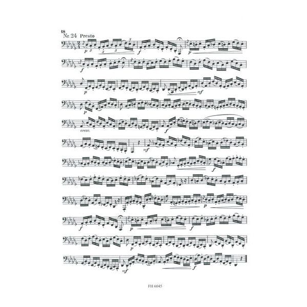 Friedrich Hofmeister Verlag Kopprasch 60 Etüden Tuba 1