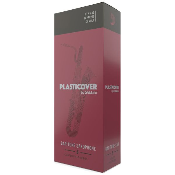 DAddario Woodwinds Plasticover Baritone Sax 4.0