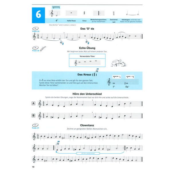 De Haske Hören Lesen Schule 1 Flute