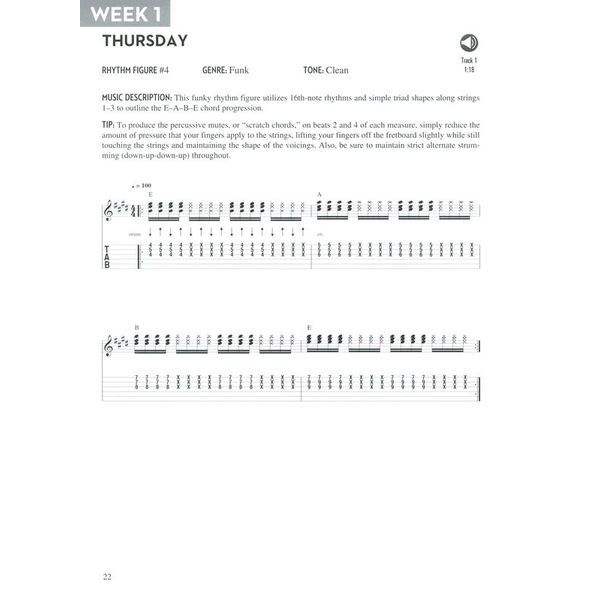 Hal Leonard Rhythm Guitar 365: Daily