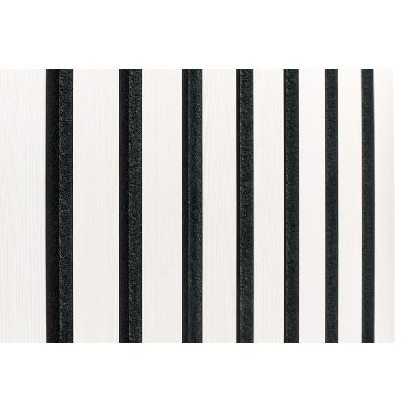 t.akustik Stripe Absorber 120 White Wood