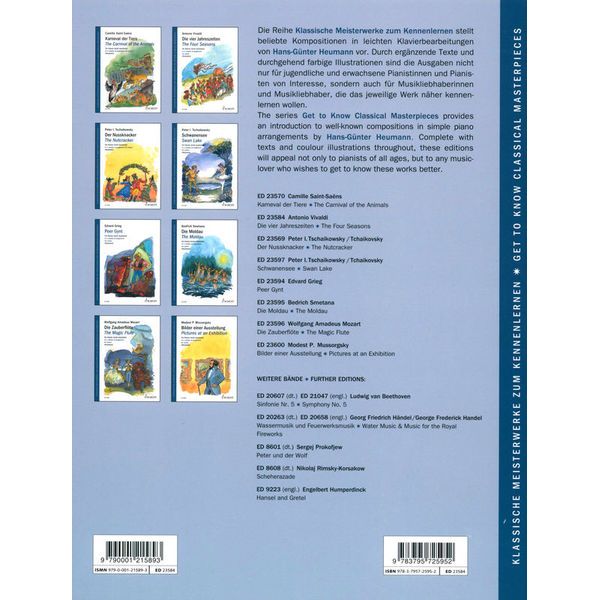 Schott Vivaldi Jahreszeiten Piano