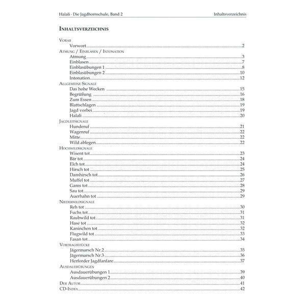 Weinberger Musikverlag Halali Jagdhornschule 2