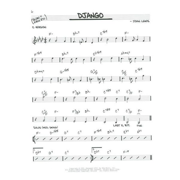 Hal Leonard 1950s Jazz Play-Along