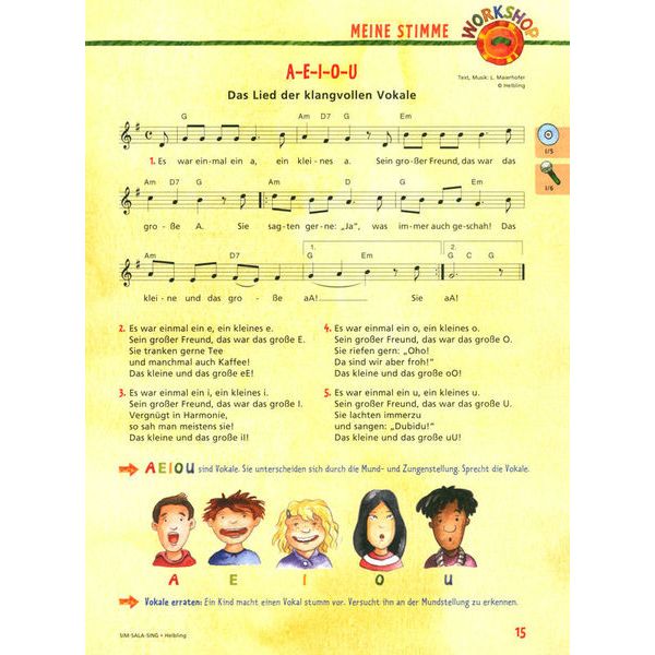 Helbling Verlag Sim Sala Sing Das Liederbuch D
