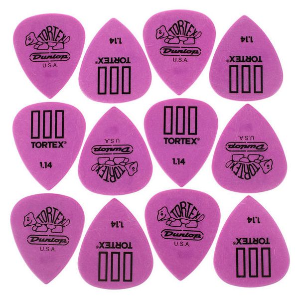 Dunlop Tortex III Riffle 1.14 Pack
