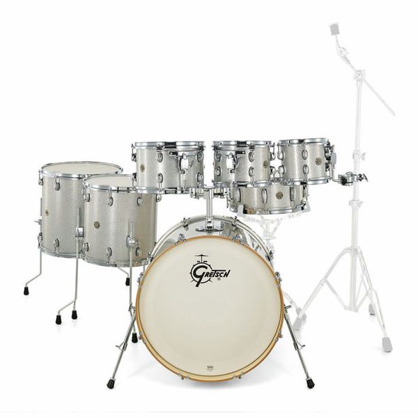 Gretsch Drums Catalina Maple 7-piece Silver