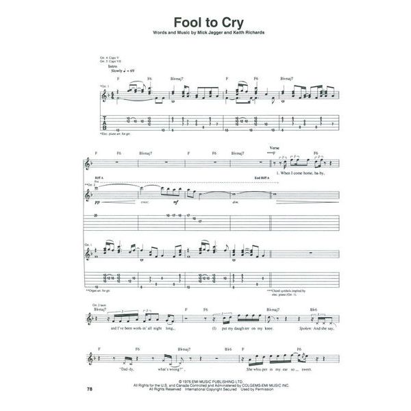 Hal Leonard Rolling Stones Anthology