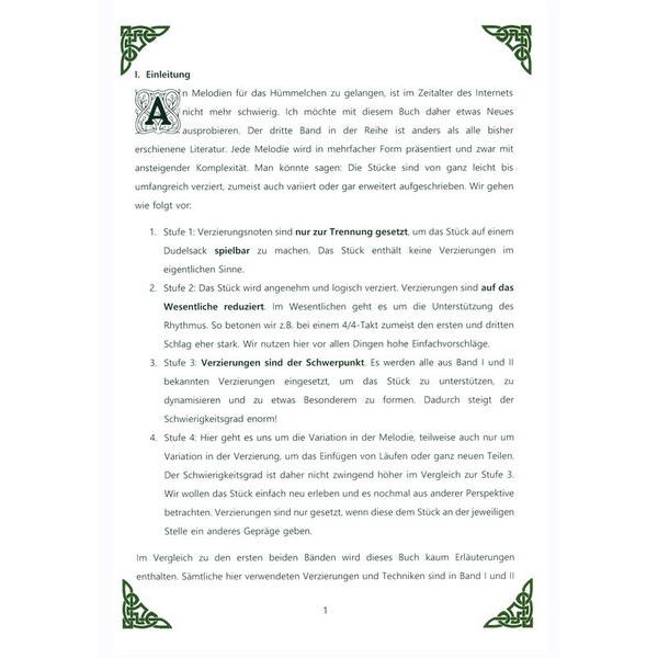 Sven Edsen Dudelsacklehrbuch Hümmelchen 3