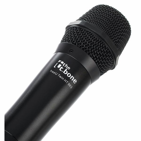 the t.bone freeU Twin HT 863 Handheld