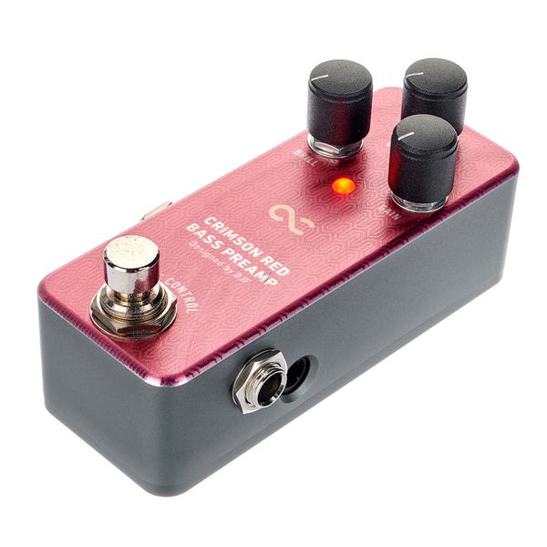 One Control Crimson Red Bass Preamp