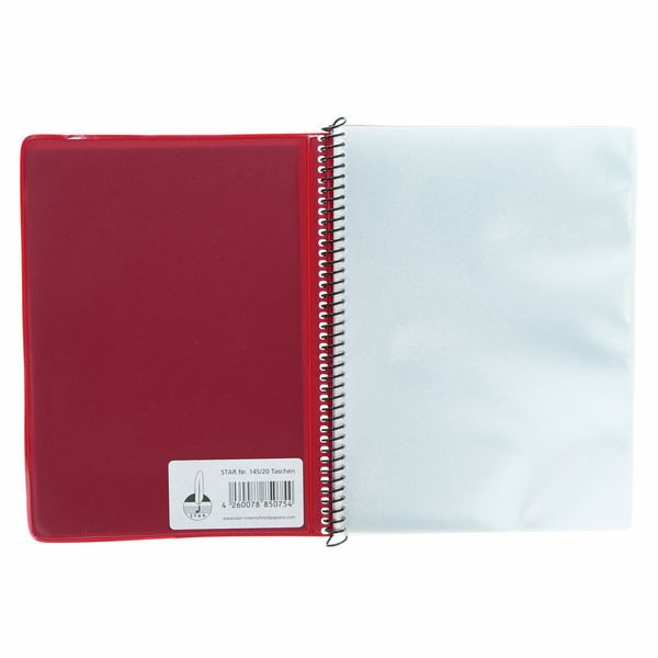 Star Marching Folder 145/20 Red