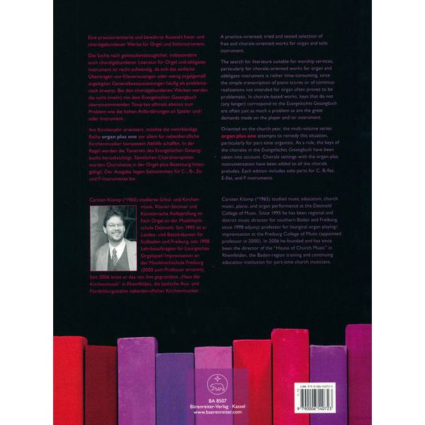 Brenreiter Organ Plus One Abendmahl