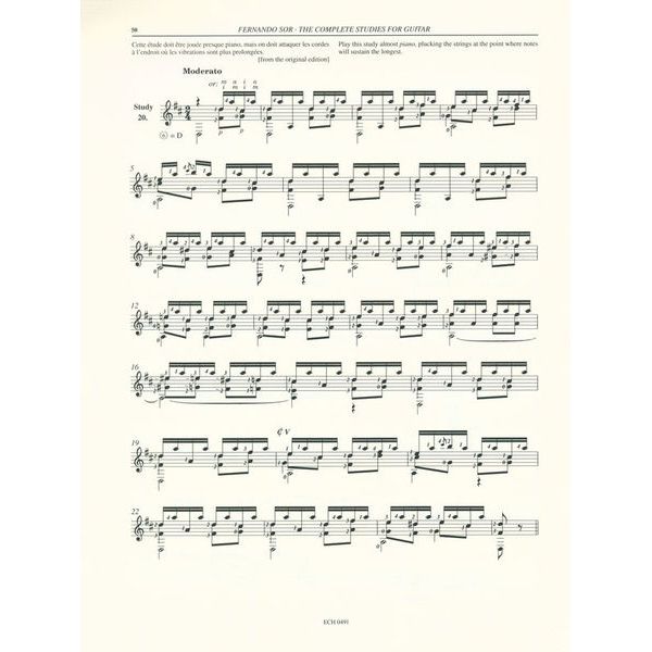 Edition Chanterelle Sor The Complete Studies