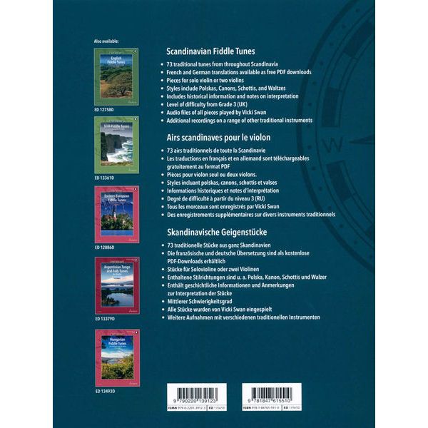 Schott Scandinavian Fiddle Tunes