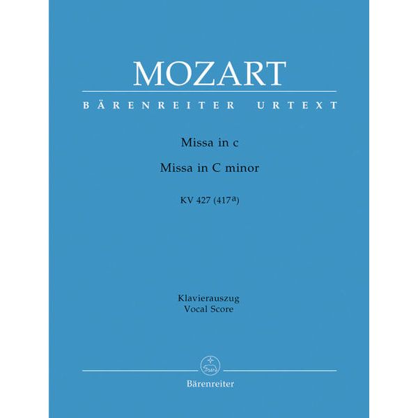 Brenreiter Mozart Missa c-moll