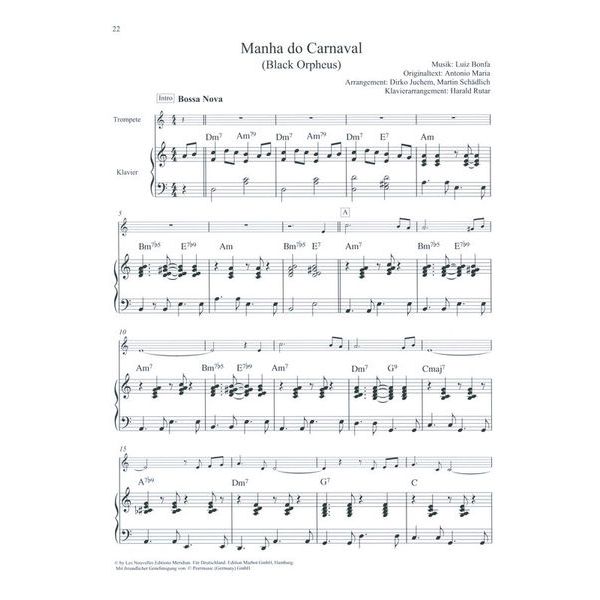 Schott Movie Classics Trumpet