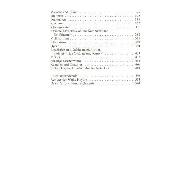 Schott Haydn Biographie