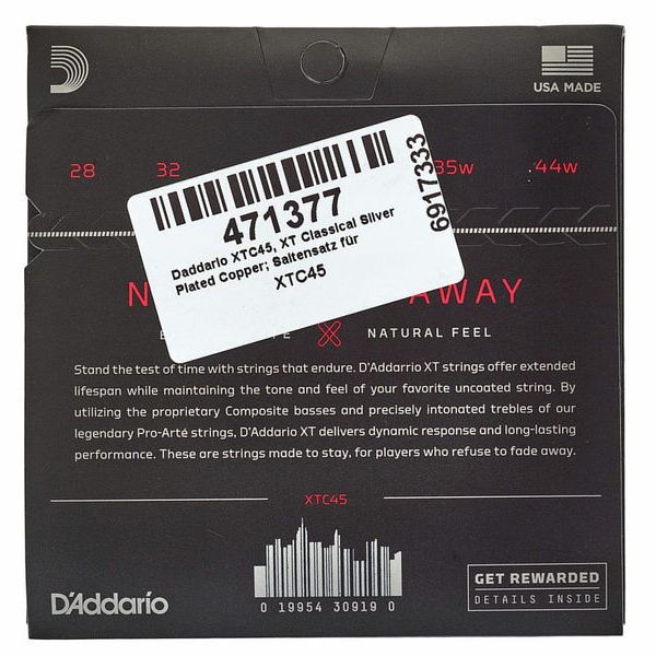 Daddario XTC45 Normal