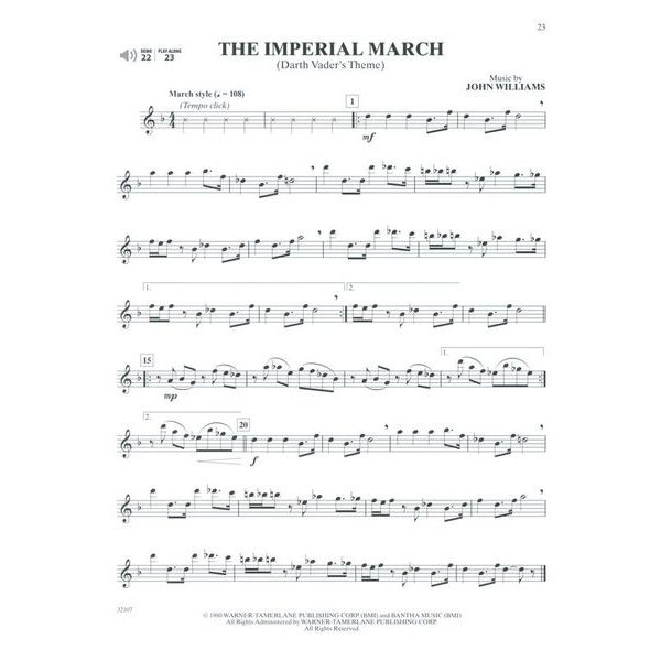 Alfred Music Publishing Star Wars Journey I-VI A-Sax