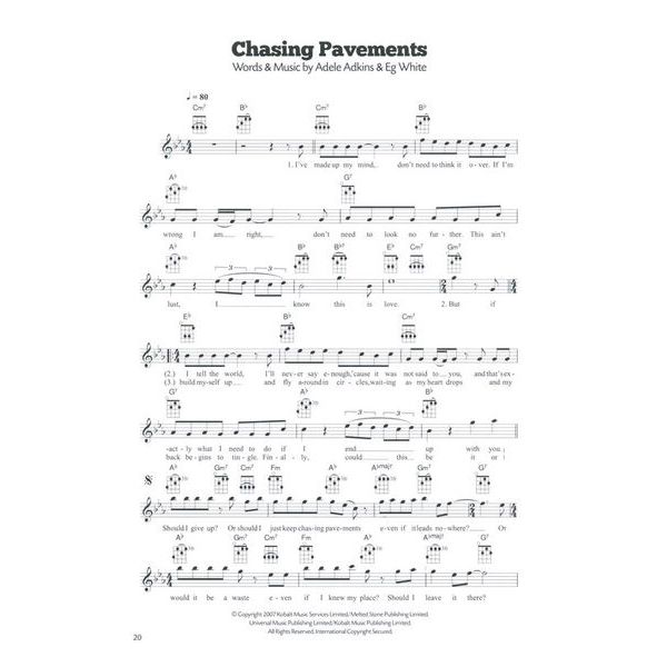 Wise Publications 101 Hits For Ukulele The Red