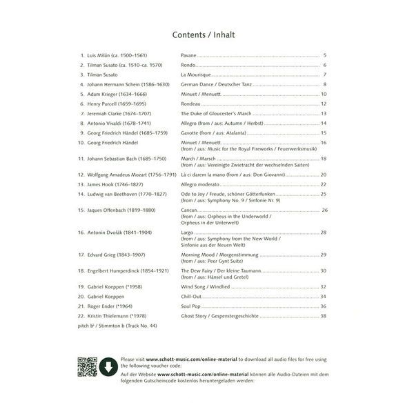 Schott Easy Concert Pieces Trumpet 1