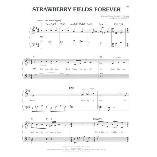 Hal Leonard First 50 Songs By The Beatles