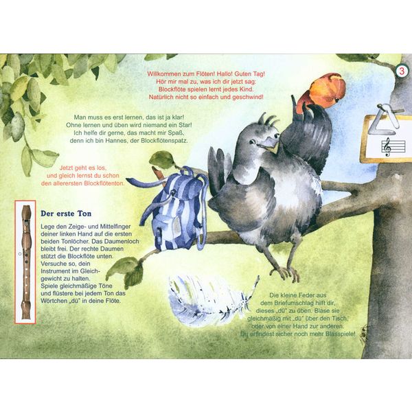 Schuh Verlag Der Blockflötenspatz 1