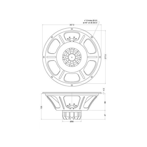 Jensen Jet Series Tornado 12" 8Ohm