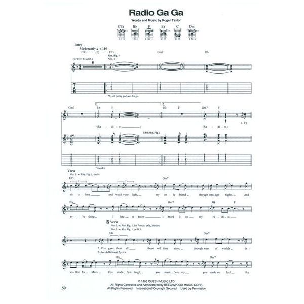 Hal Leonard Classic Queen Guitar