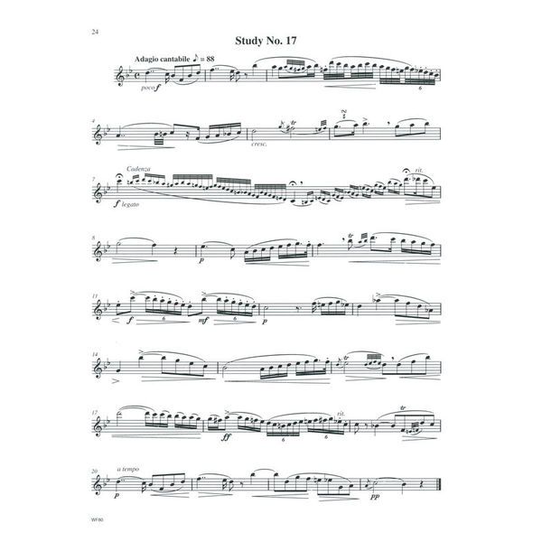 Carl Fischer 48 Studies Alto Saxophone