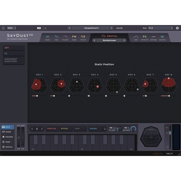 Sound Particles SkyDust 3D