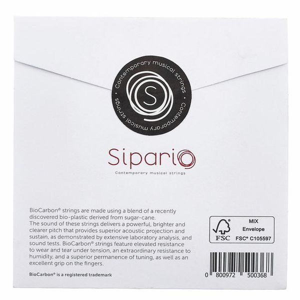 Sipario BioCarbon Str. 3rd Oct. MI/E