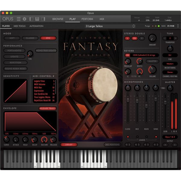 EastWest Hollywood Fantasy Percussion