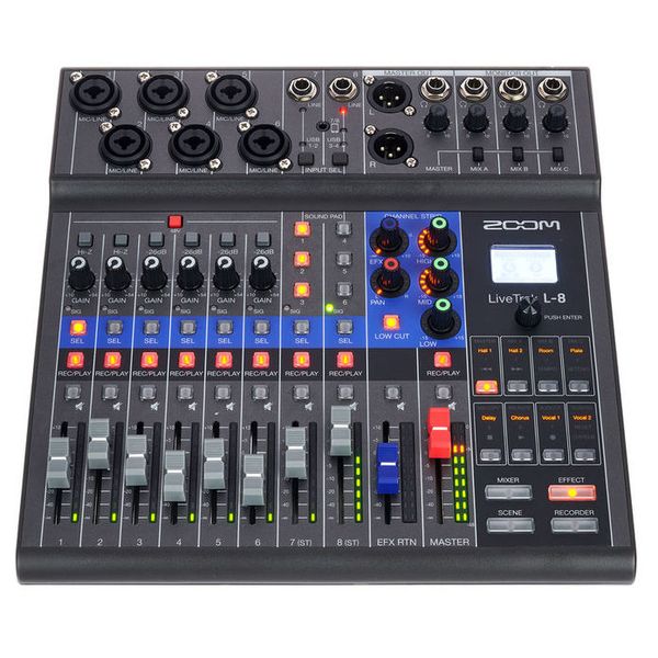 Zoom LiveTrak L-8 Mic Set