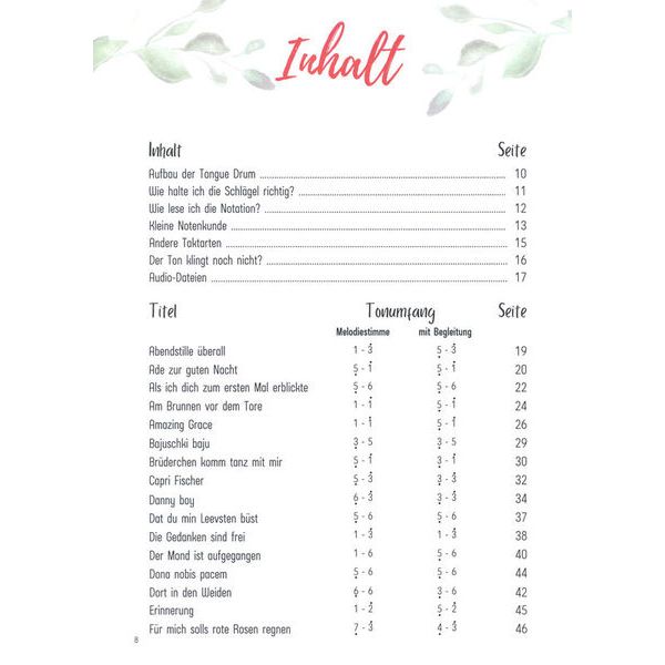 Claudia Gro Steel Tongue Drum Songbook