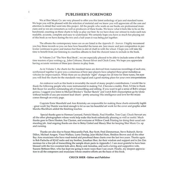 Sher Music Co. The New Real Book 2 C