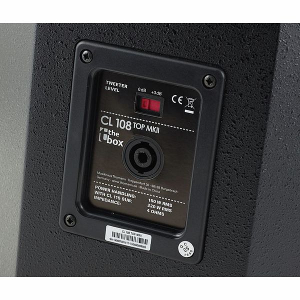 the box CL 108/115MKII Power Bundle