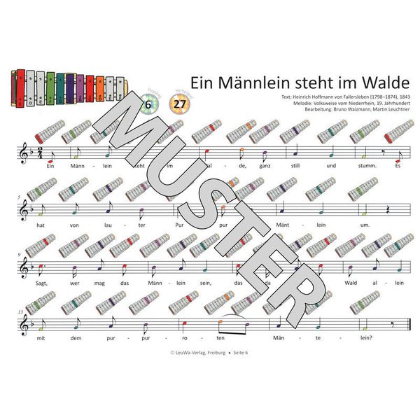 LeuWa-Verlag  Kinderlieder 2 Sonor BWG