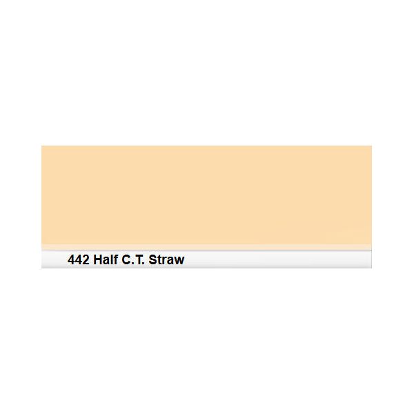 Lee Filter Roll 442 H.C.T. Straw