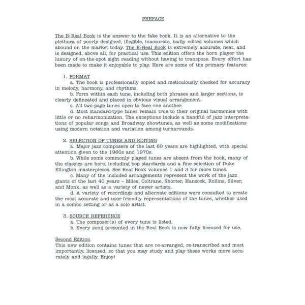 Hal Leonard Real Book 2 Bb
