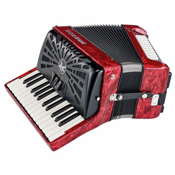 Hohner Bravo II 60 Red silent key