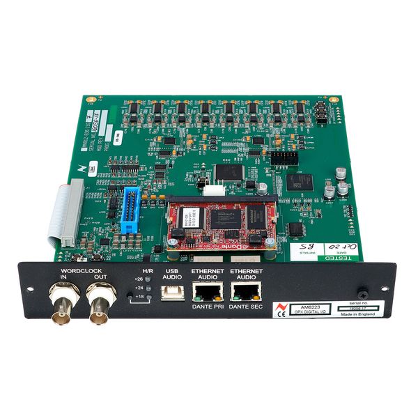 Neve 1073OPX with Dante/USB card