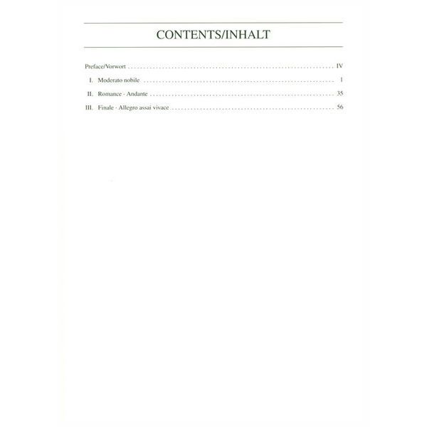 Edition Eulenburg Korngold Concert D-Dur op. 35