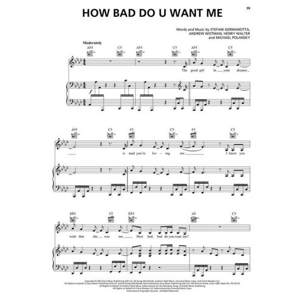 Hal Leonard Lady Gaga Mayhem