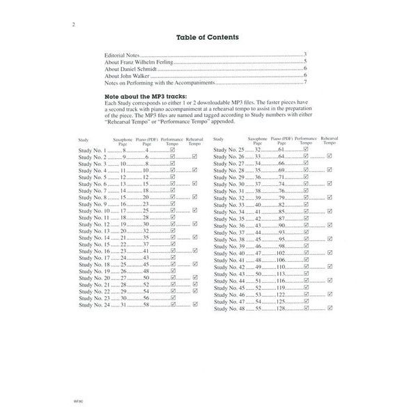 Carl Fischer 48 Studies Alto Saxophone